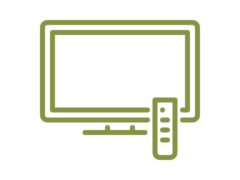 Flat Screen-TV
